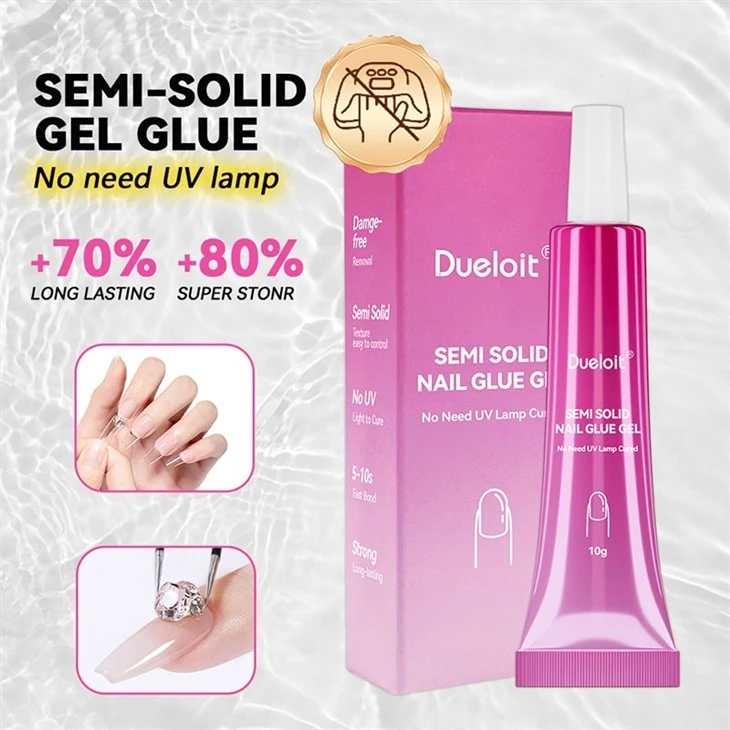 Fast Drying Semi Solid Gel Nail Glue factory